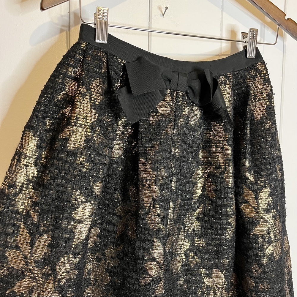 Sportcraft Inc. Black and Gold Skirt. - Picture 3 of 10